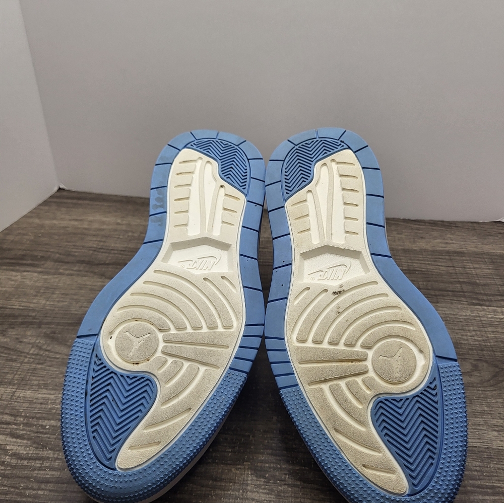 Nike Air Jordan 1 Elevate Low Women Sz 7.5 DQ3698 141 White University Blue Shoe - Picture 7 of 10